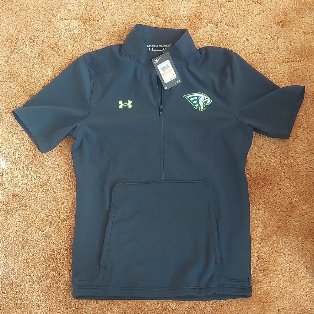 Orlando Guardian Under Armour Black 1/4 Zip Pullover XFL Short Sleeve